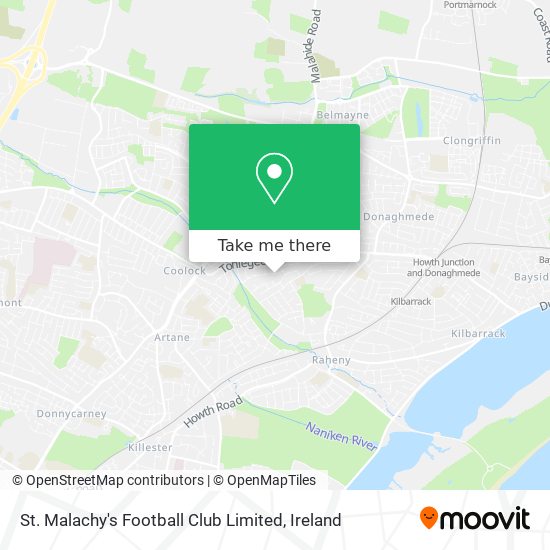 St. Malachy's Football Club Limited map