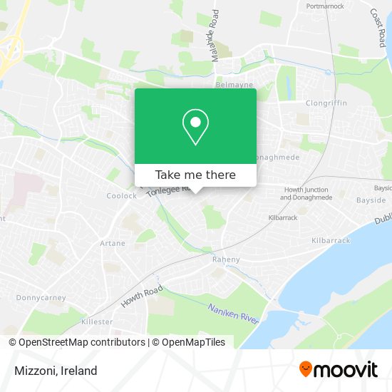 Mizzoni map