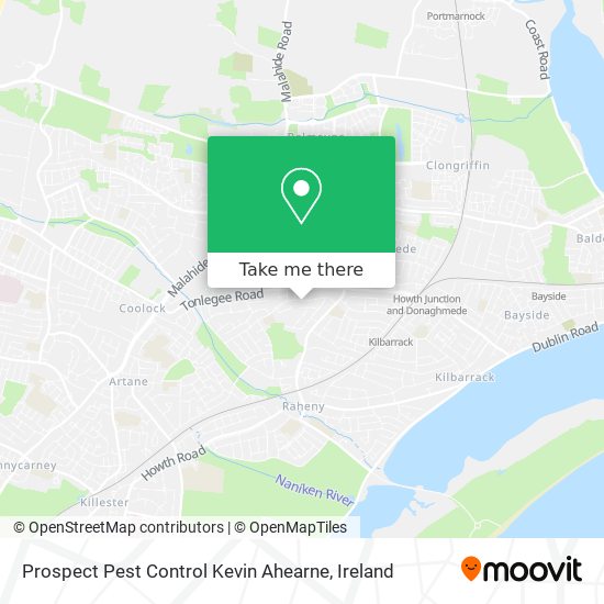 Prospect Pest Control Kevin Ahearne map
