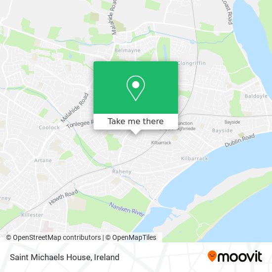 Saint Michaels House map