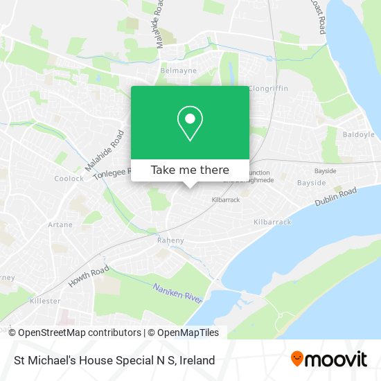 St Michael's House Special N S map