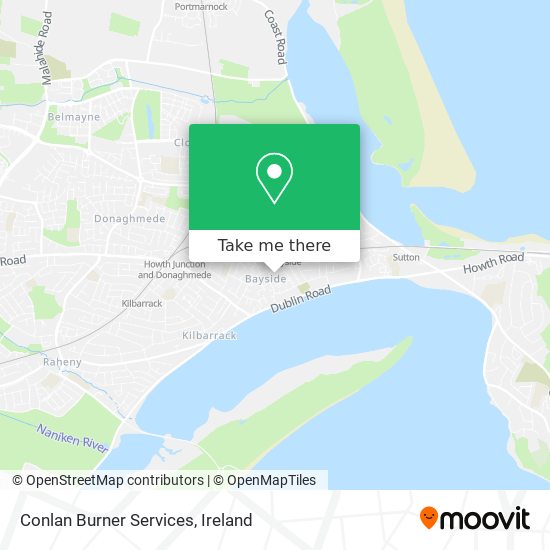 Conlan Burner Services map