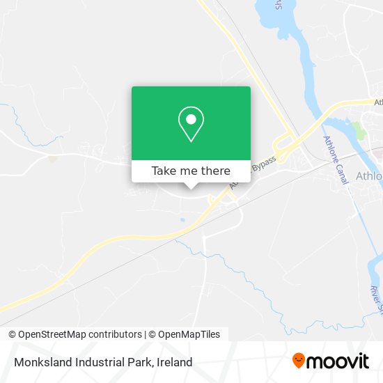Monksland Industrial Park map