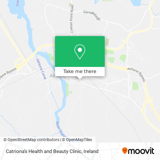 Catriona's Health and Beauty Clinic map