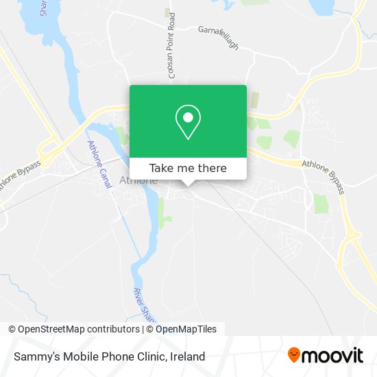 Sammy's Mobile Phone Clinic map