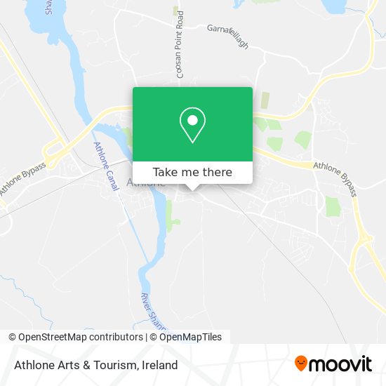 Athlone Arts & Tourism map