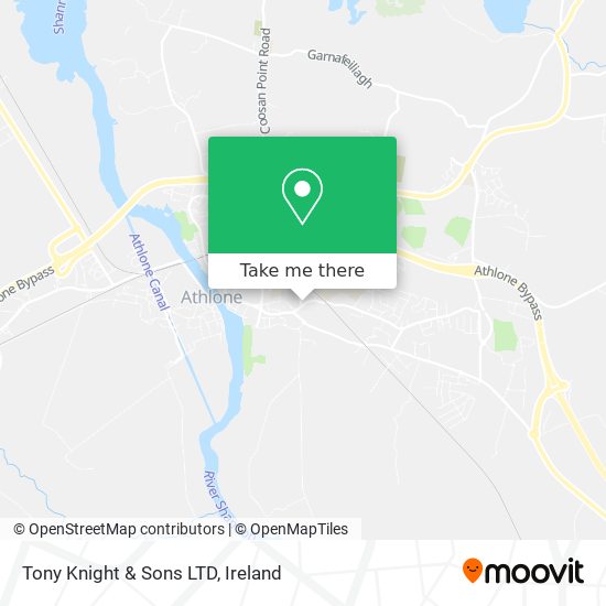 Tony Knight & Sons LTD map