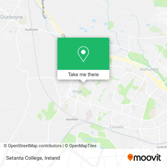 Setanta College map