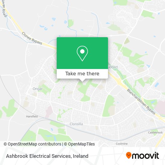 Ashbrook Electrical Services map