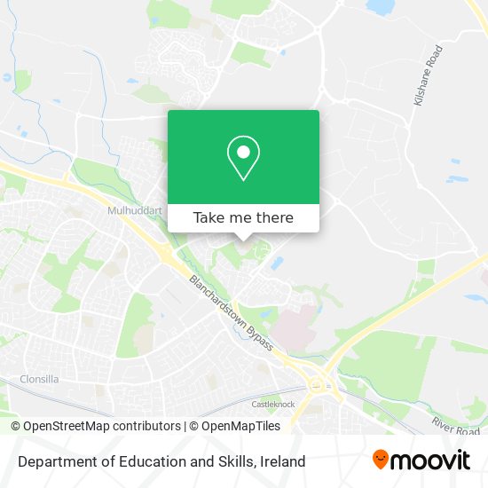 Department of Education and Skills map