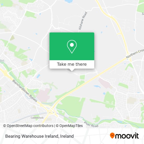 Bearing Warehouse Ireland map