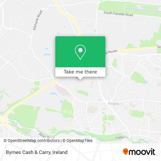 Byrnes Cash & Carry map