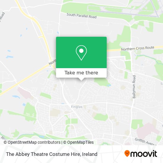 The Abbey Theatre Costume Hire map