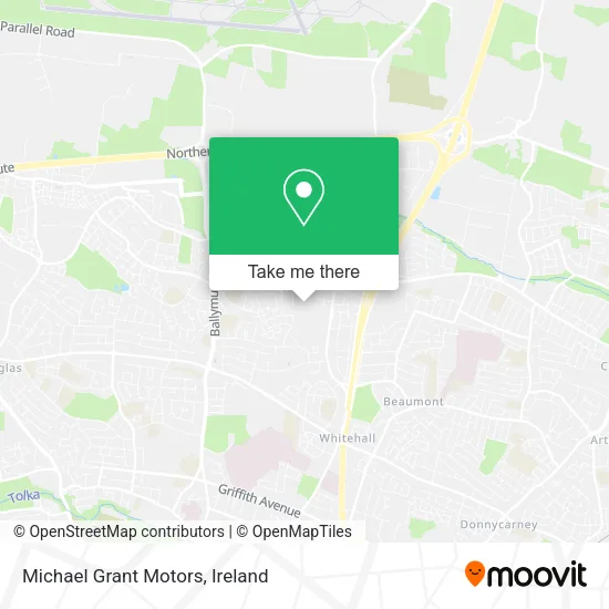 Michael Grant Motors map