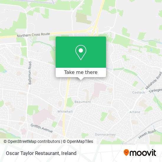 Oscar Taylor Restaurant map