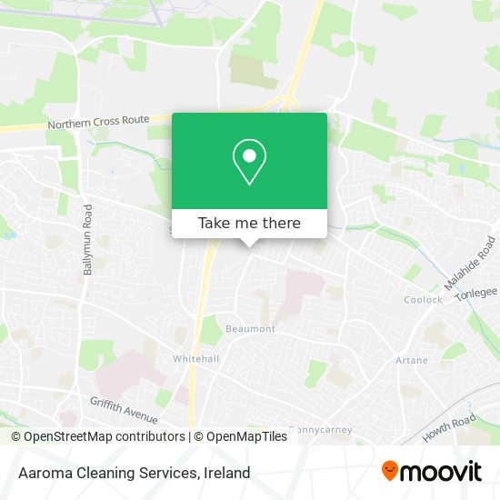 Aaroma Cleaning Services map
