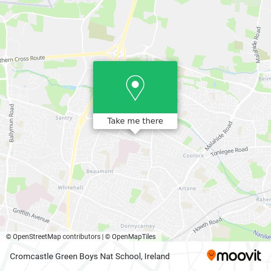Cromcastle Green Boys Nat School map