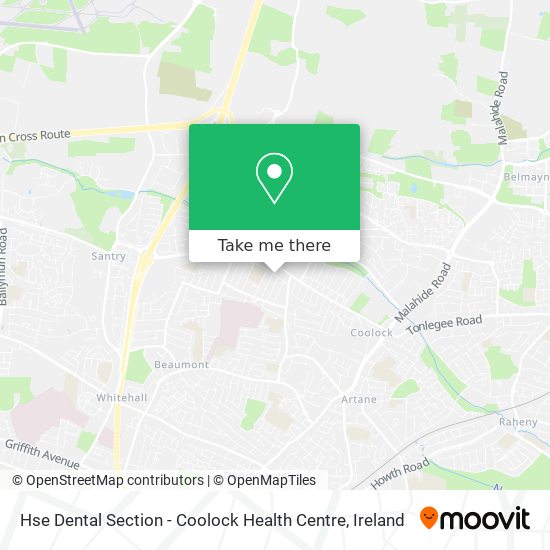 Hse Dental Section - Coolock Health Centre map