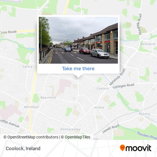 Coolock map