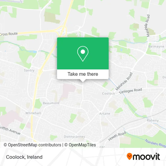 Coolock map