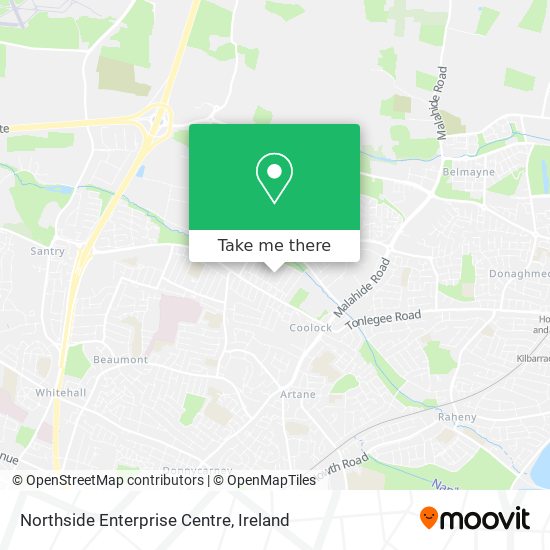 Northside Enterprise Centre map