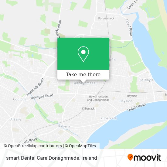 smart Dental Care Donaghmede map