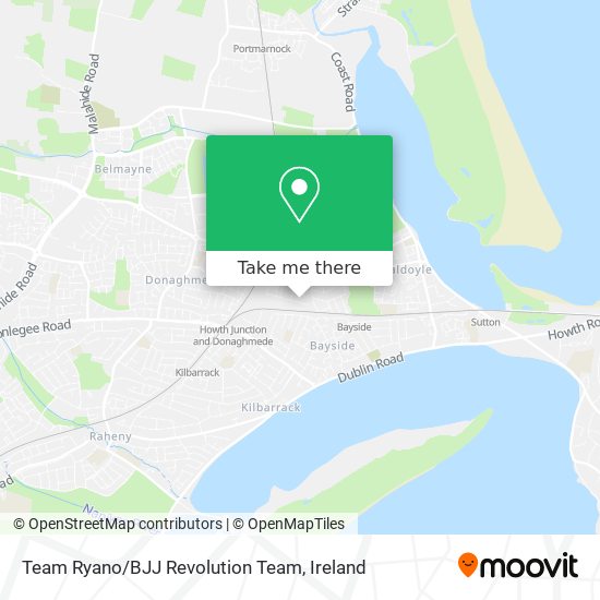 Team Ryano/BJJ Revolution Team map