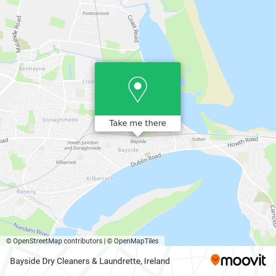 Bayside Dry Cleaners & Laundrette map