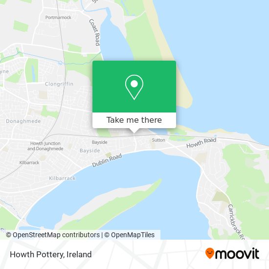 Howth Pottery map