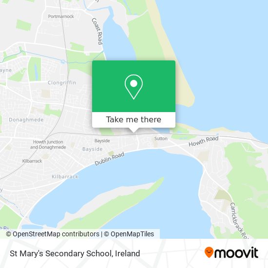 St Mary's Secondary School map