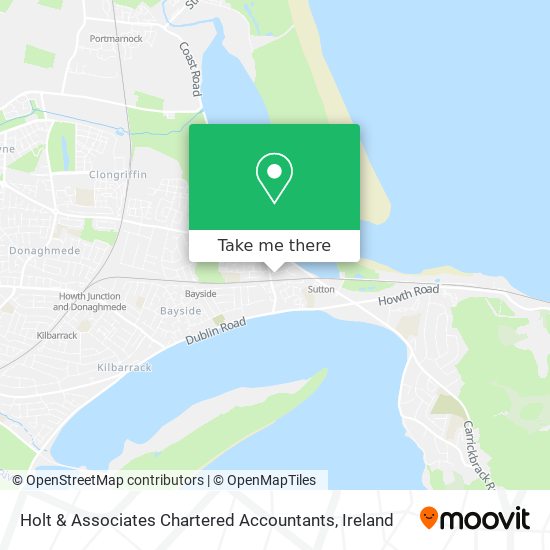 Holt & Associates Chartered Accountants map