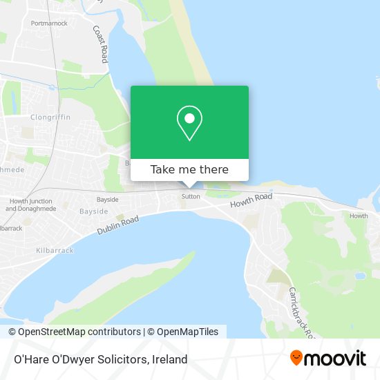 O'Hare O'Dwyer Solicitors map