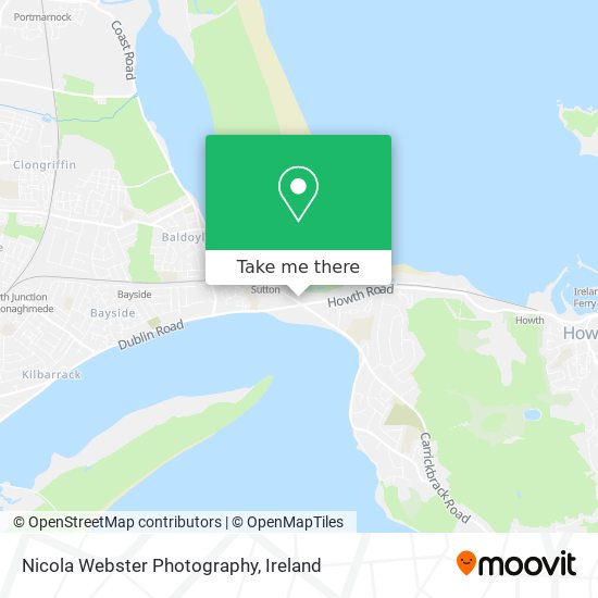 Nicola Webster Photography map