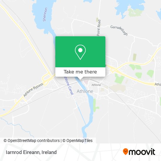 Iarnrod Eireann map