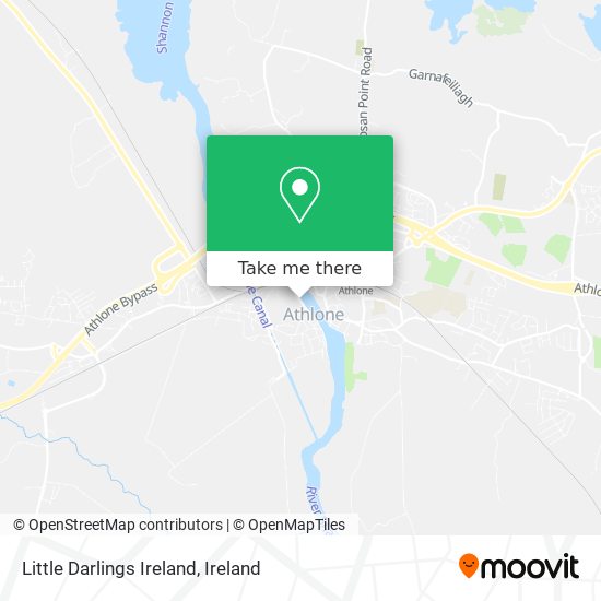 Little Darlings Ireland map