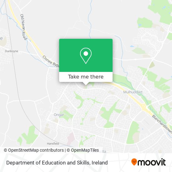 Department of Education and Skills map