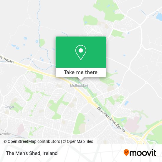 The Men's Shed map