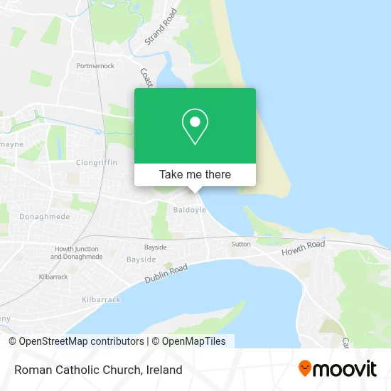 Roman Catholic Church map