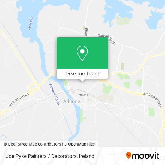 Joe Pyke Painters / Decorators map