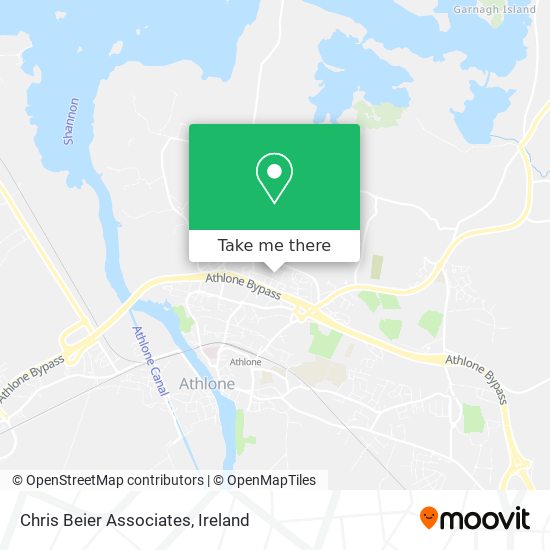 Chris Beier Associates map