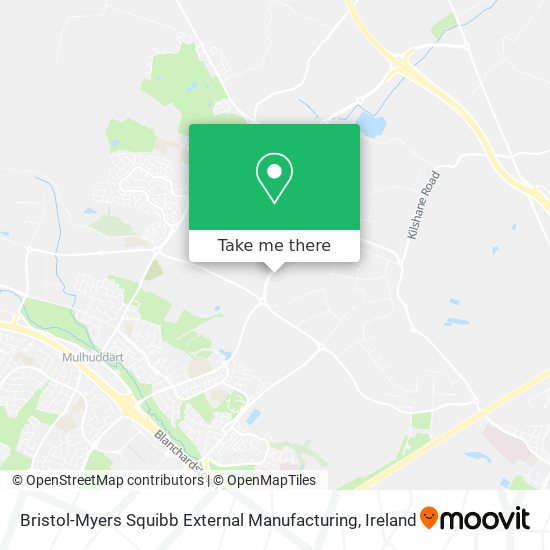 Bristol-Myers Squibb External Manufacturing map