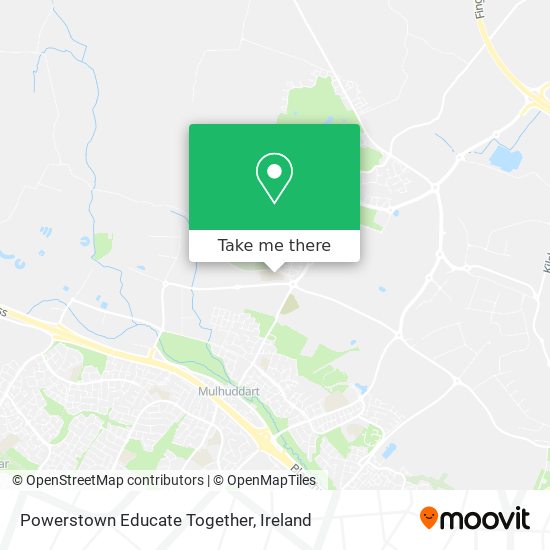 Powerstown Educate Together map