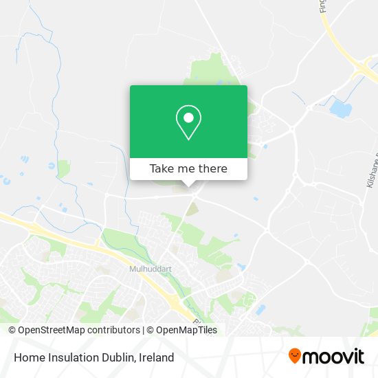 Home Insulation Dublin map