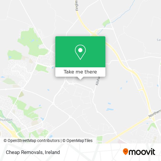 Cheap Removals map