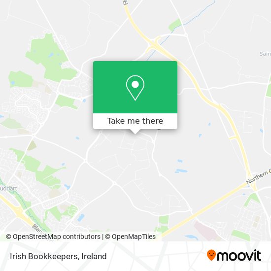 Irish Bookkeepers map