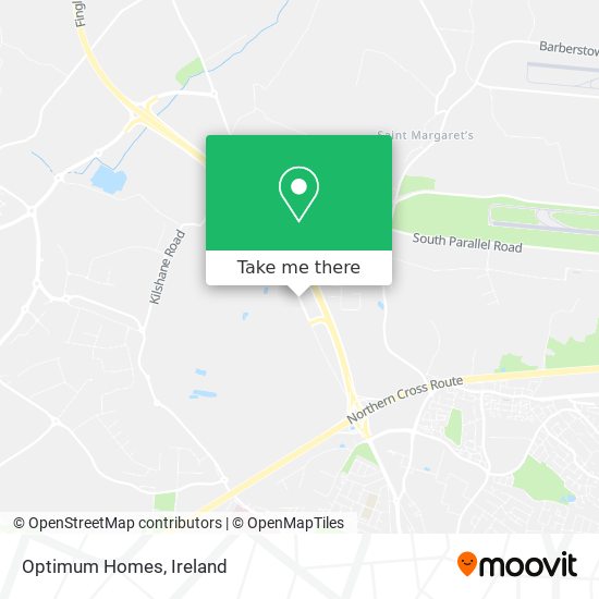 Optimum Homes map