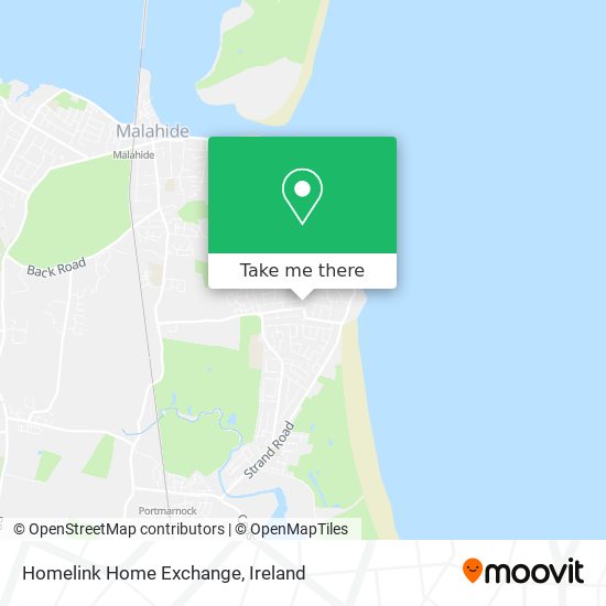 Homelink Home Exchange map