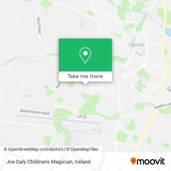 Joe Daly Children's Magician map