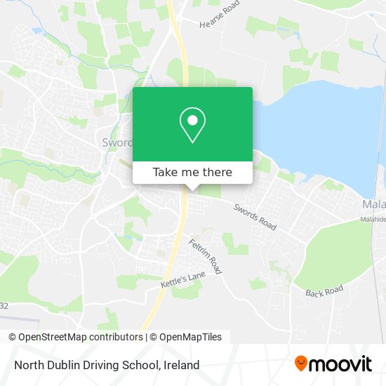 North Dublin Driving School map
