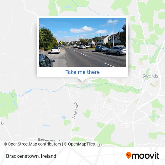Brackenstown map